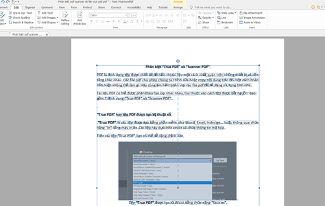 Tệp “True Pdf” Được Chỉnh Sửa Trực Tiếp Trên Đó Bằng Phần Mềm Foxit Phamtom